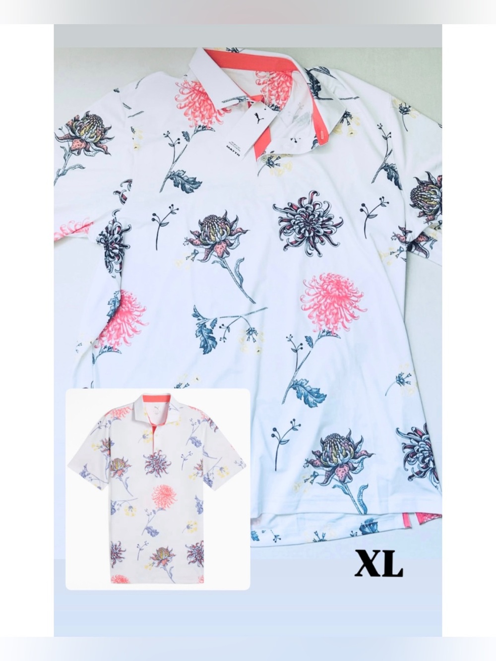 Puma MATTR Dahlia Polo Men's Size XL